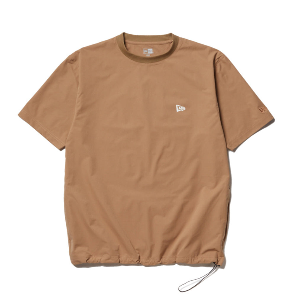 New Era Wordmark Outdoor Utility DRYERA Khaki Short Sleeve T-Shirt
