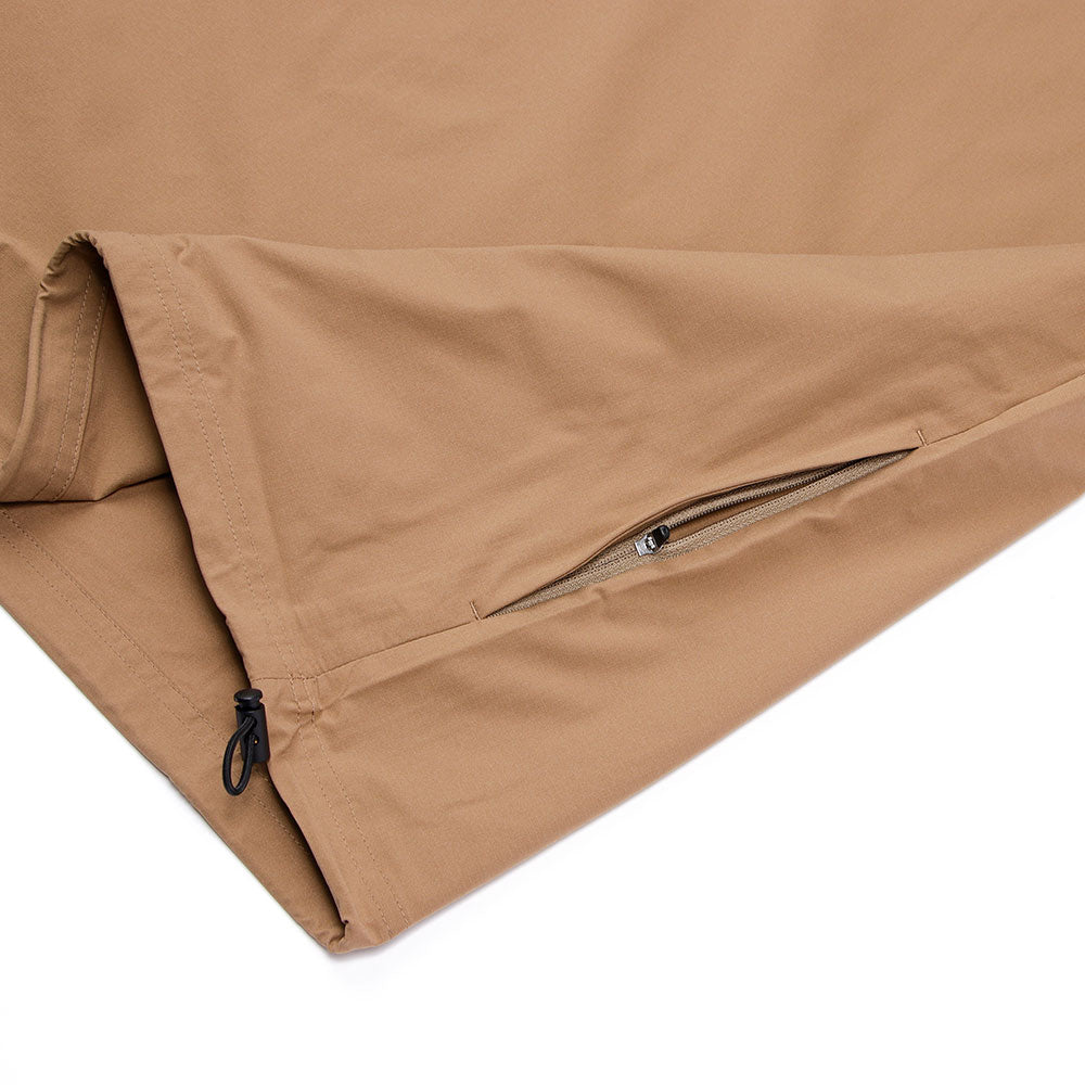 New Era Wordmark Outdoor Utility DRYERA Khaki Short Sleeve T-Shirt