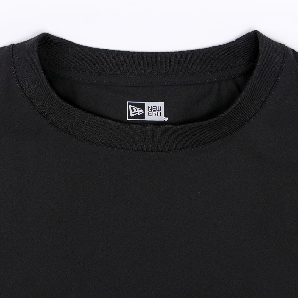 New Era Wordmark Outdoor Utility DRYERA Black Short Sleeve T-Shirt