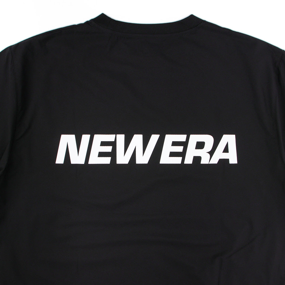 New Era Wordmark Outdoor Utility DRYERA Black Short Sleeve T-Shirt