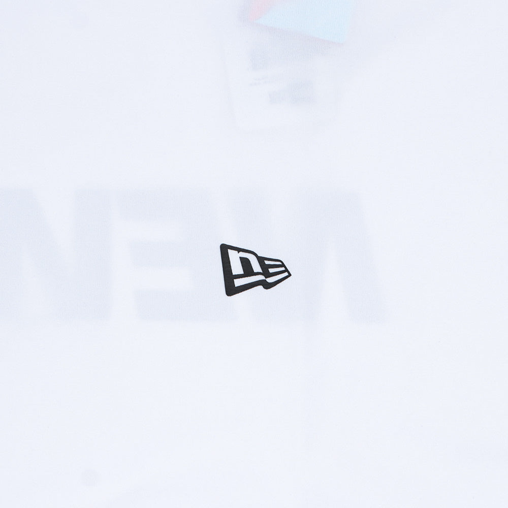 New Era Wordmark Outdoor Utility White Short Sleeve T-Shirt