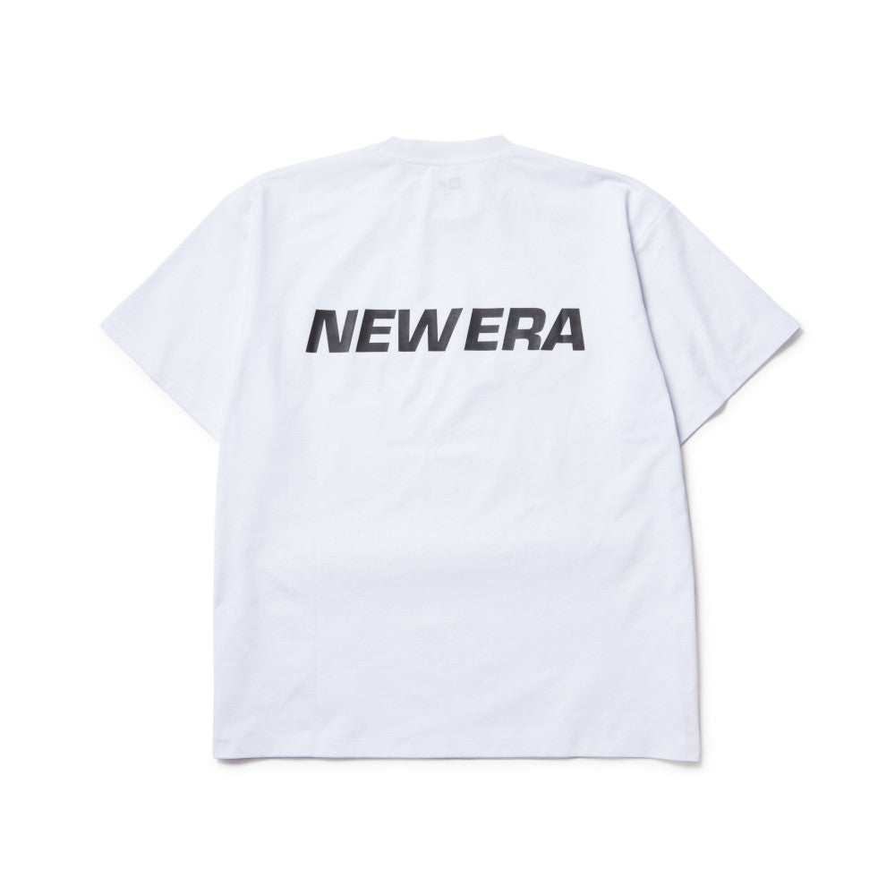 New Era Wordmark Outdoor Utility White Short Sleeve T-Shirt