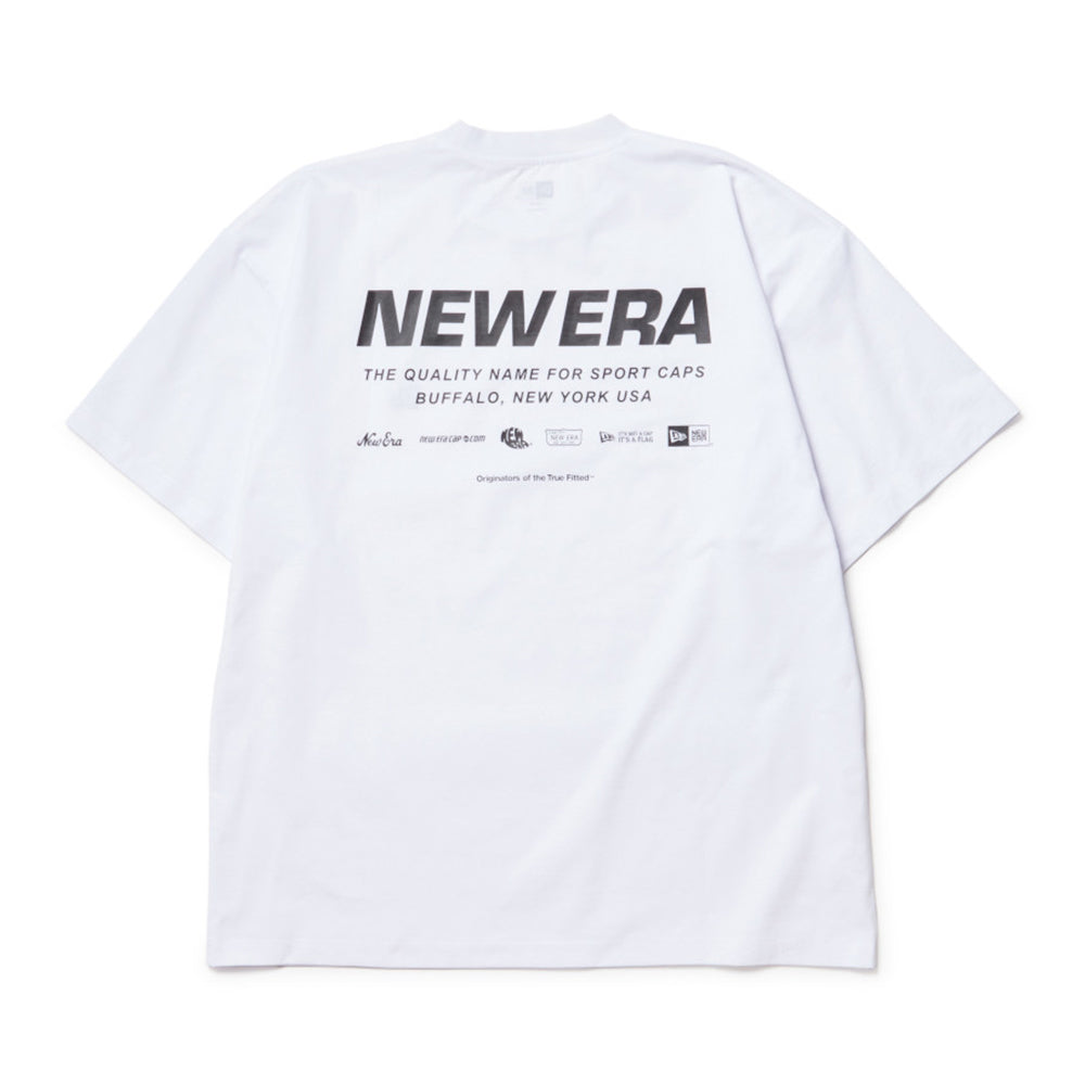 New Era Wordmark Outdoor Utility Archive White Short Sleeve T-Shirt