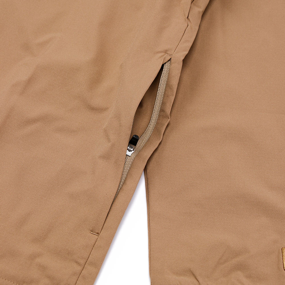 New Era Wordmark Outdoor Utility DRYERA Khaki Long Sleeve T-Shirt