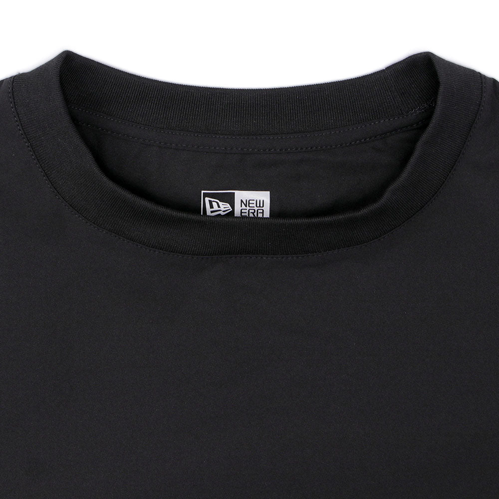 New Era Wordmark Outdoor Utility DRYERA Black Long Sleeve T-Shirt