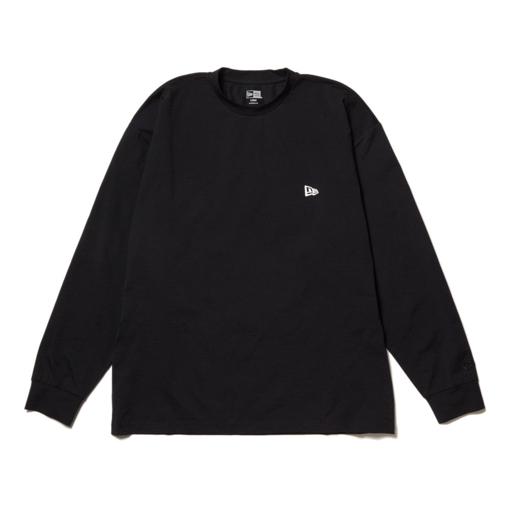 New Era Wordmark Outdoor Utility Black Long Sleeve T-Shirt