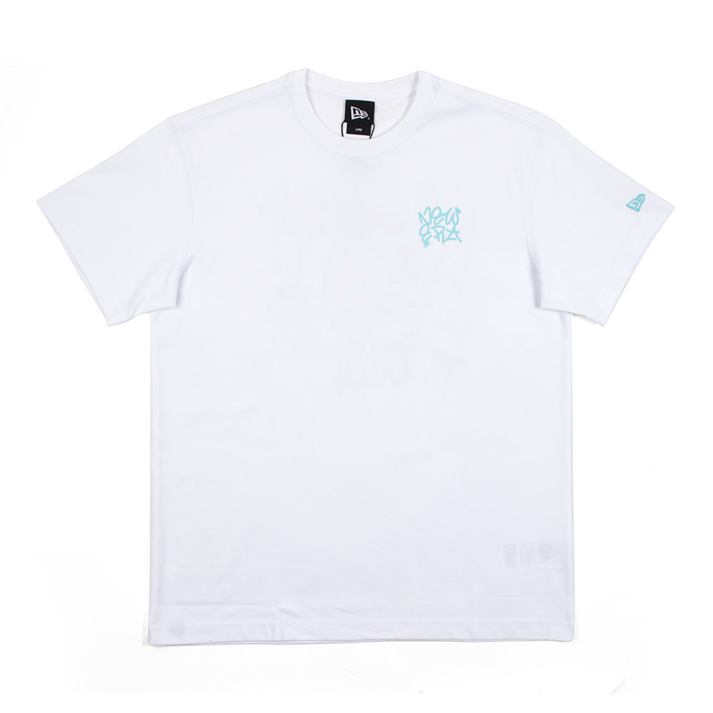 New Era Street Graphic White Short Sleeve T-Shirt