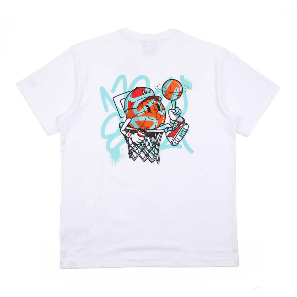 New Era Street Graphic White Short Sleeve T-Shirt