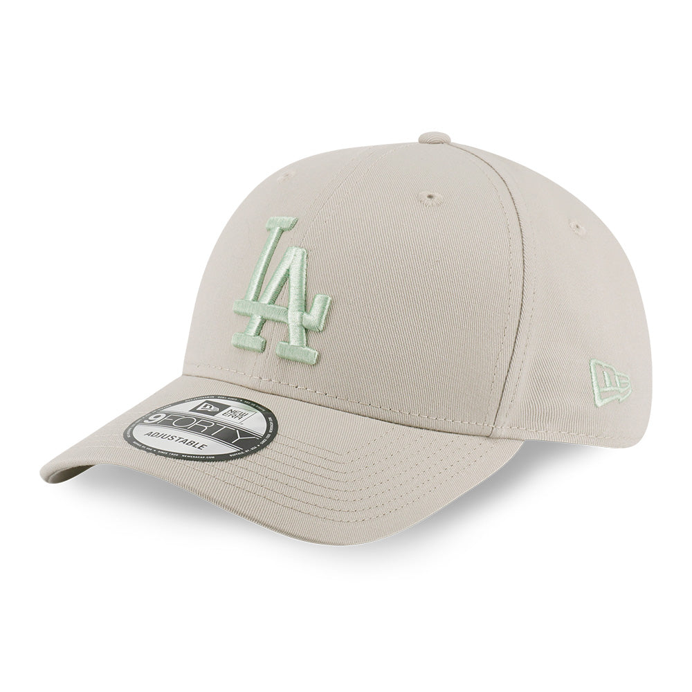 New Era Los Angeles Dodgers Color Era FW25 Stone Green 9FORTY Adjustable Cap