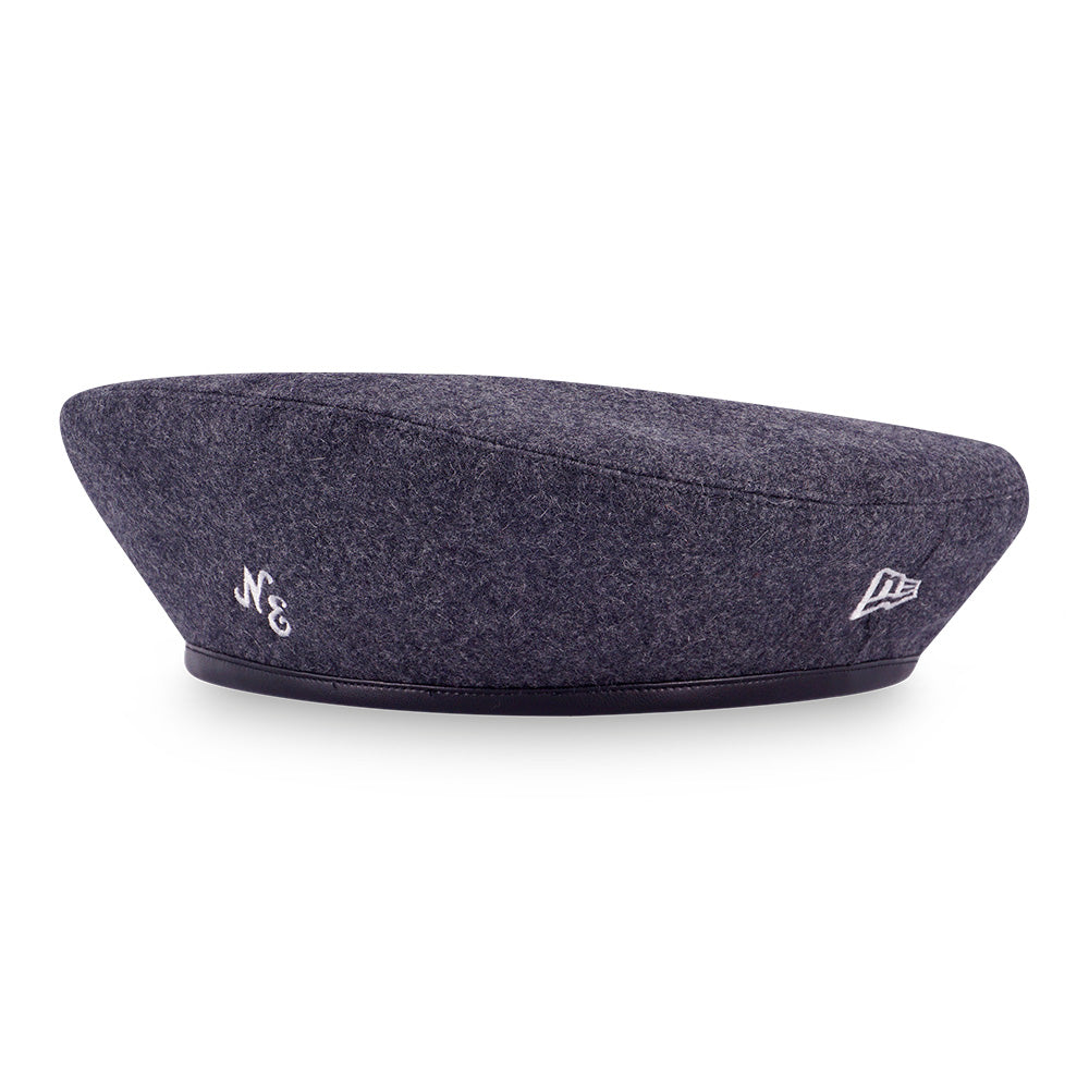 New Era Street Class Charcoal Beret Hat