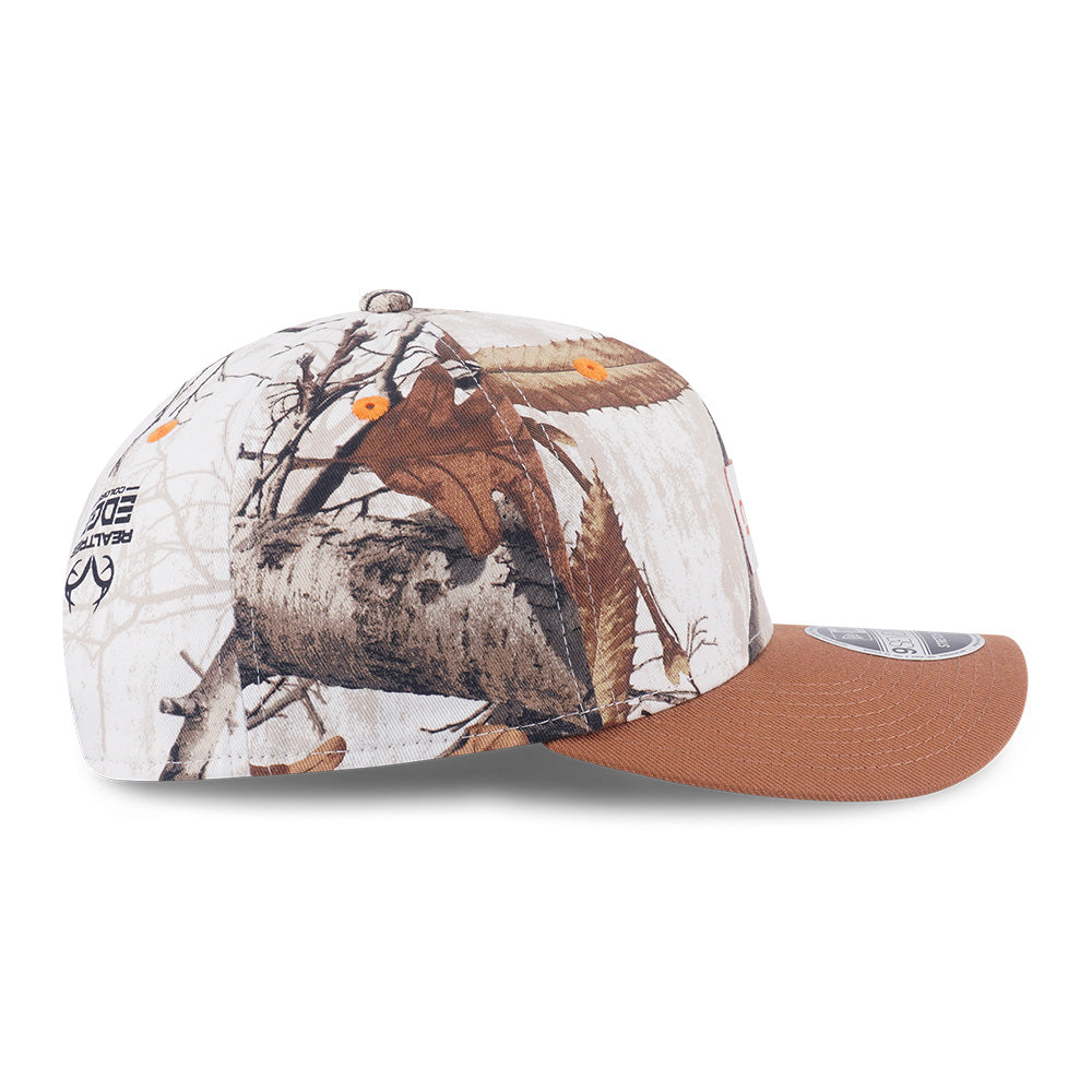 New Era Earthy Skin Real Tree Snow 9SEVENTY Stretch Snapback Cap