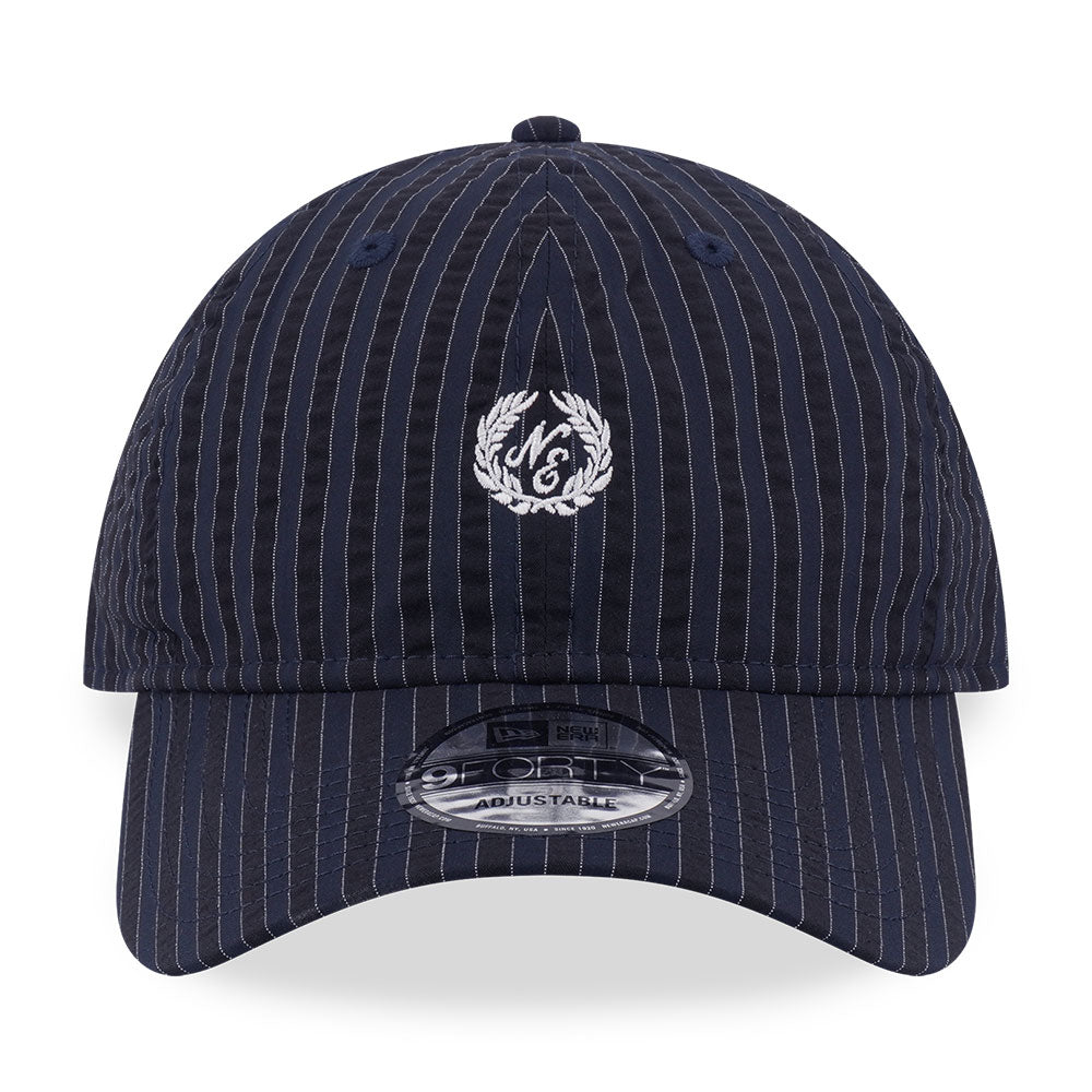 New Era Street Class Navy Stripe 9FORTY Unstructured Adjustable Cap