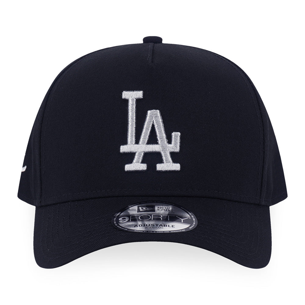 New Era Los Angeles Dodgers Street Culture Black 9FORTY A-Frame Snapback Cap