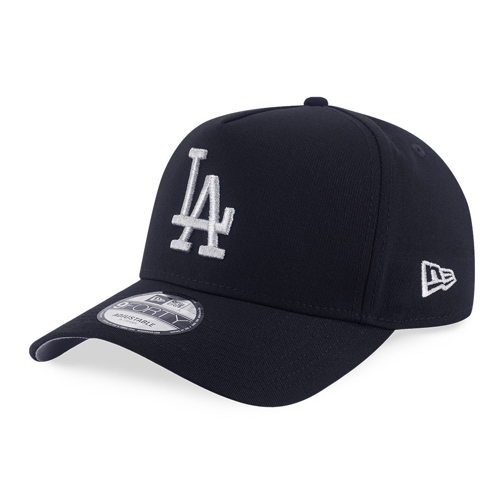 New Era Los Angeles Dodgers Street Culture Black 9FORTY A-Frame Snapback Cap