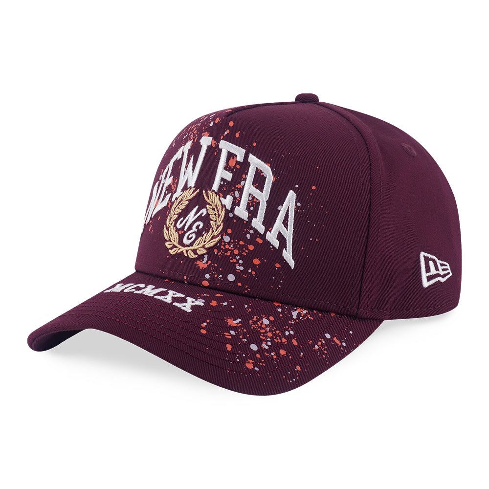 New Era Street Class Maroon 9FORTY A-Frame Snapback Cap