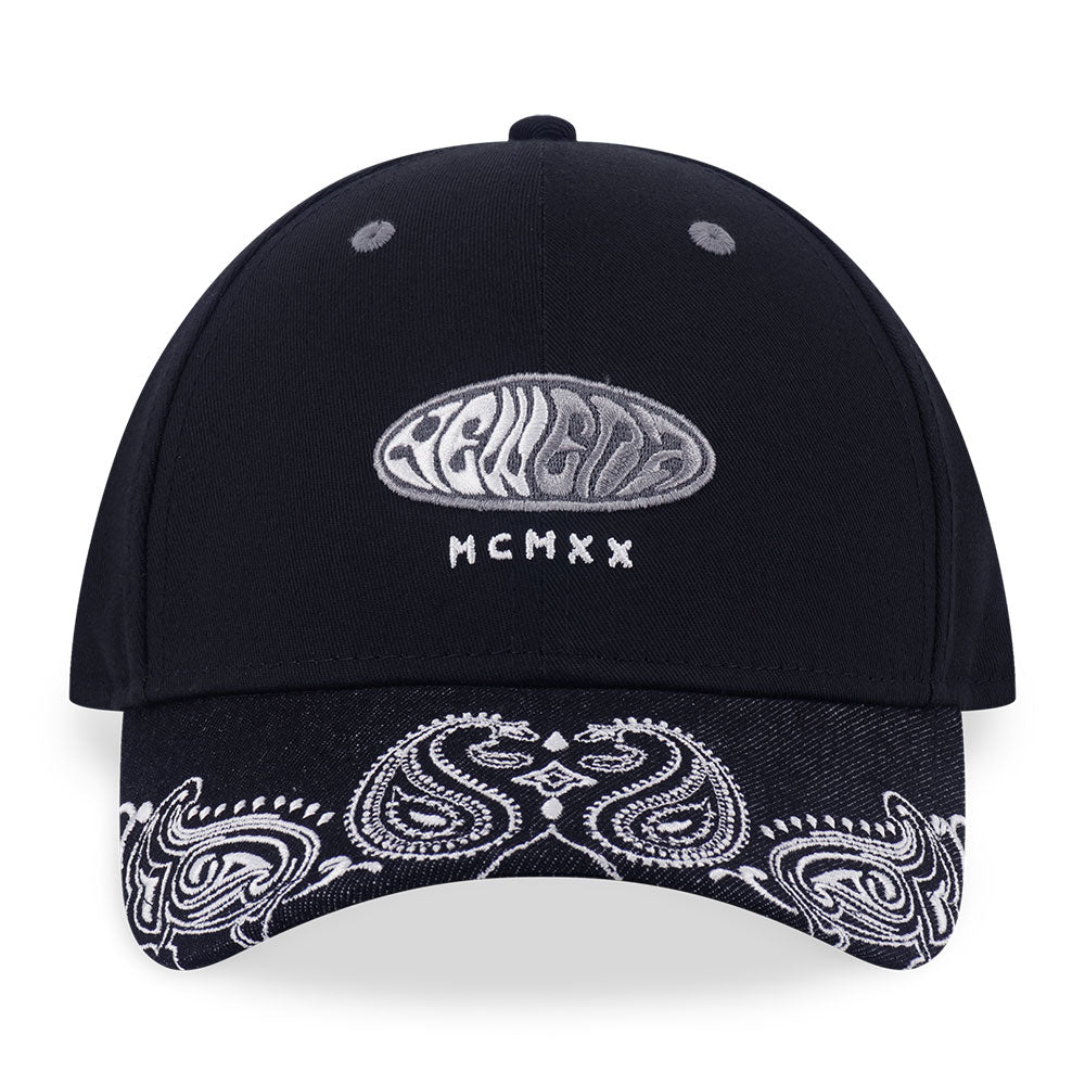 New Era Street Swing Logo Black 9FORTY Adjustable Cap