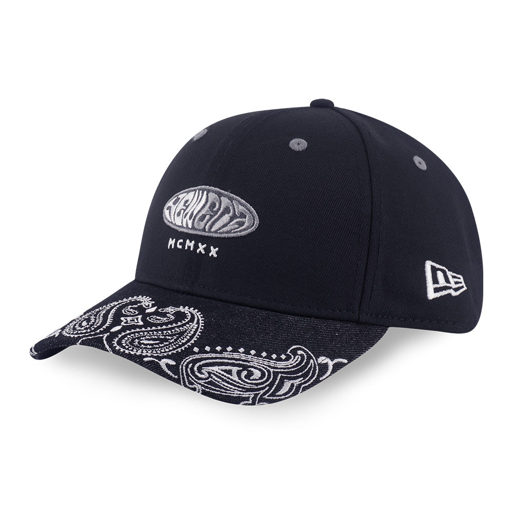 New Era Street Swing Logo Black 9FORTY Adjustable Cap