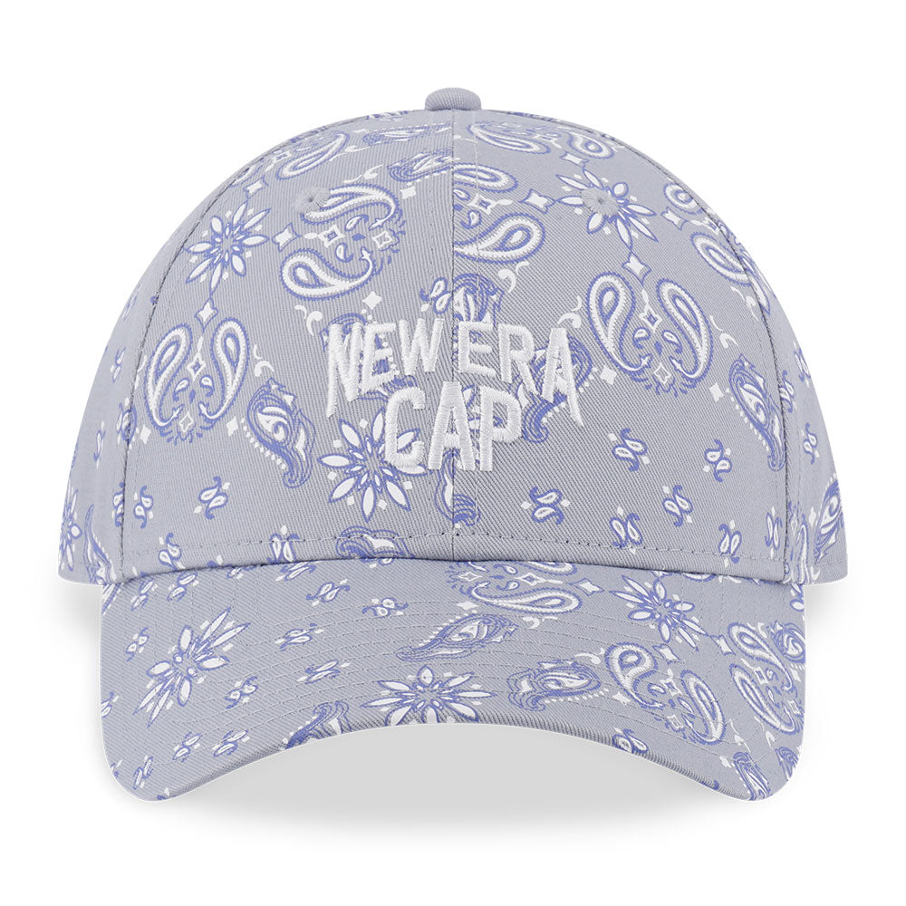 New Era Wordmark Street Swing Dolphin Grey 9FORTY Adjustable Cap