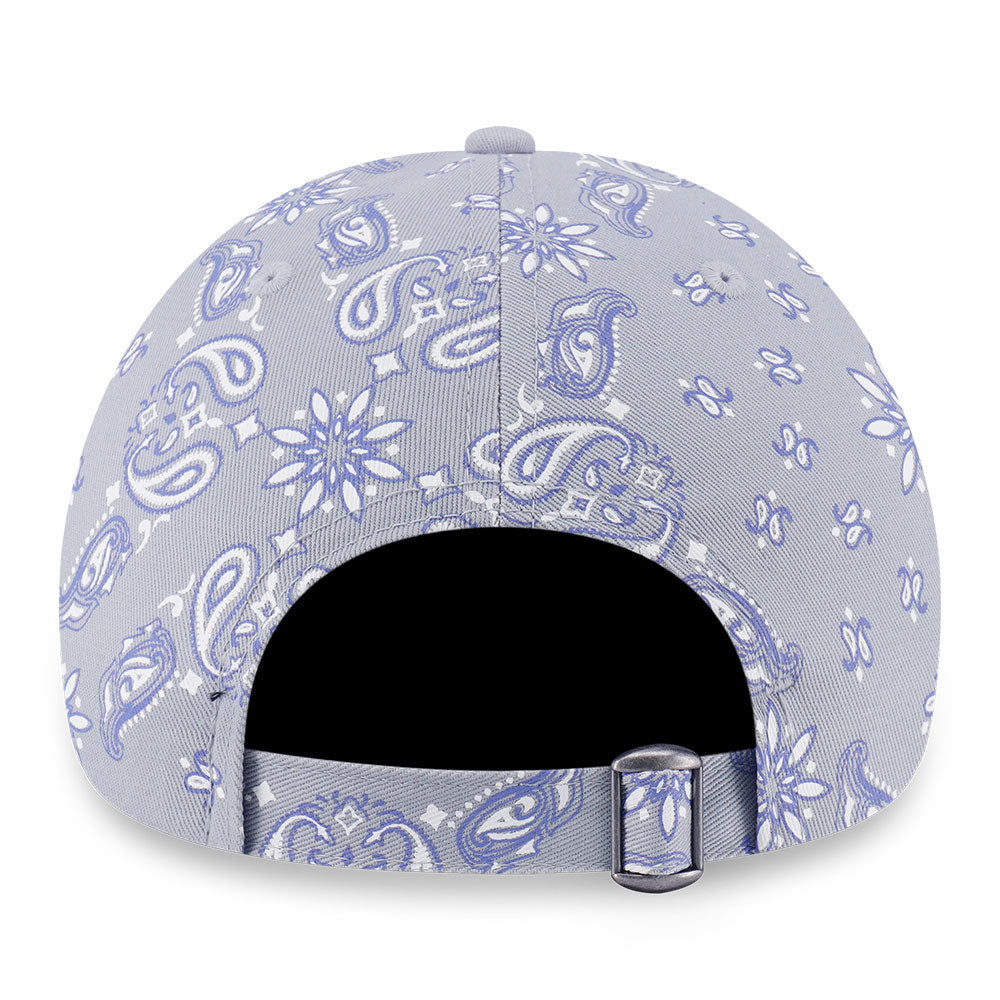 New Era Wordmark Street Swing Dolphin Grey 9FORTY Adjustable Cap