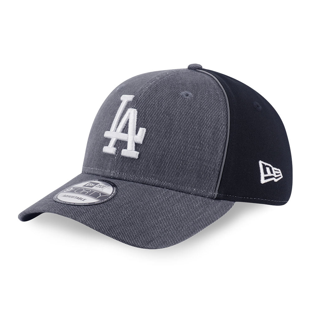 New Era Los Angeles Dodgers Street Graphic Gray Black 9FORTY Adjustable Cap