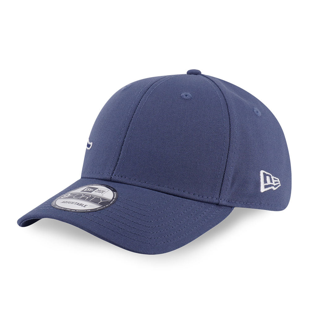 New Era Side Script Basic FW25 Muted Indigo 9FORTY Adjustable Cap