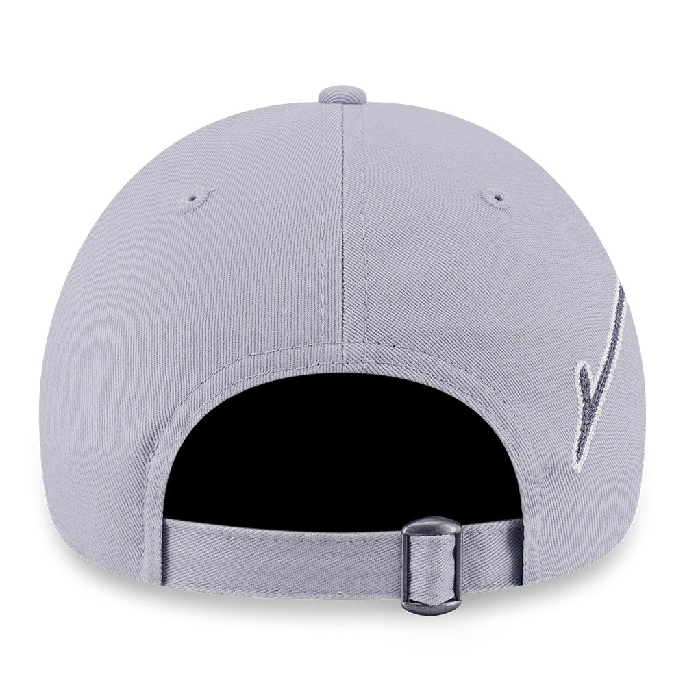 New Era Side Script Basic FW25 Dolphin Grey 9FORTY Adjustable Cap