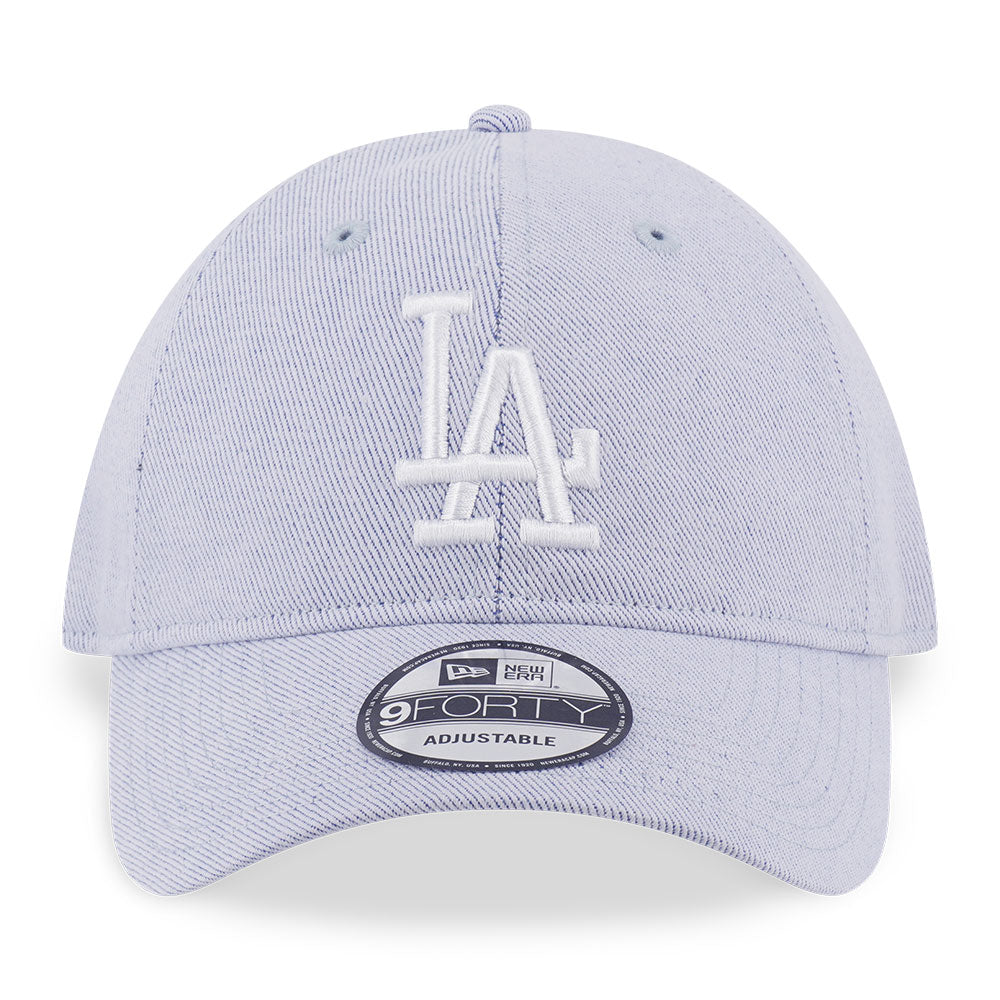 New Era Los Angeles Dodgers MLB Pastel Blue 9FORTY Adjustable Cap