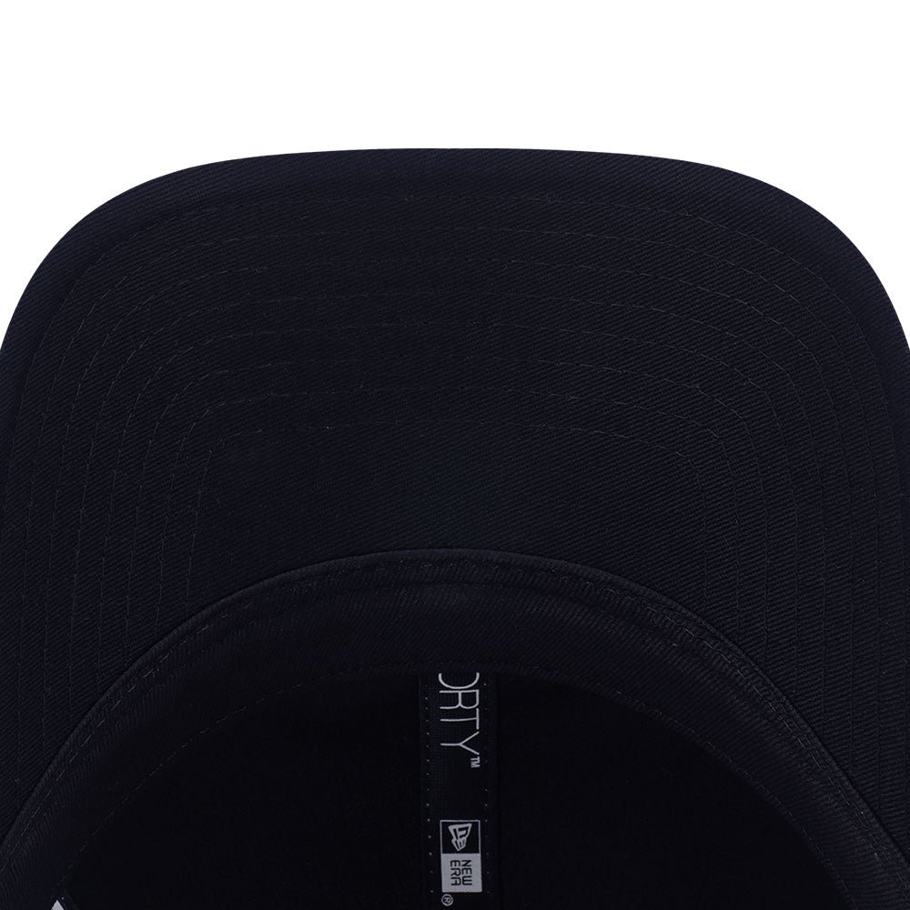 New Era Script Metal Copper Chrome White Indigo 9FORTY Adjustable Cap