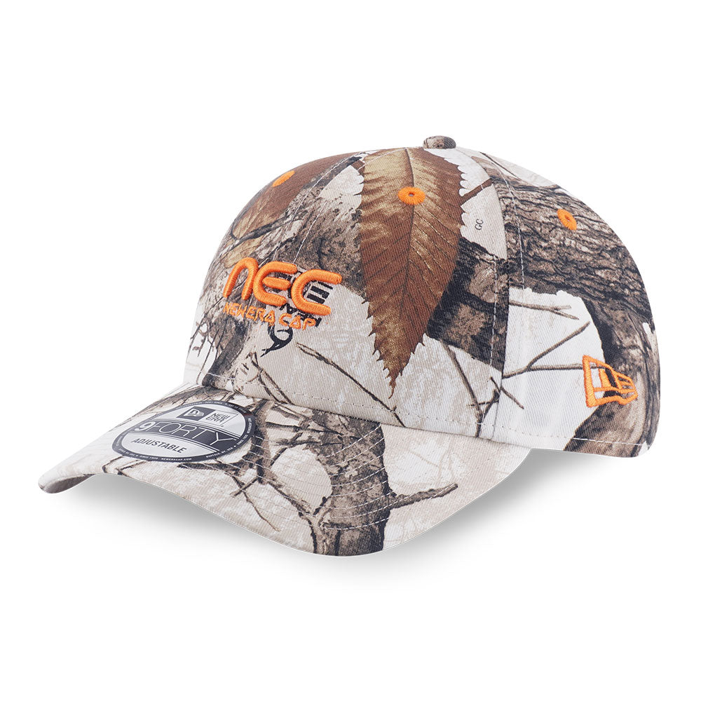New Era Earthy Skin Real Tree Snow 9FORTY Adjustable Cap