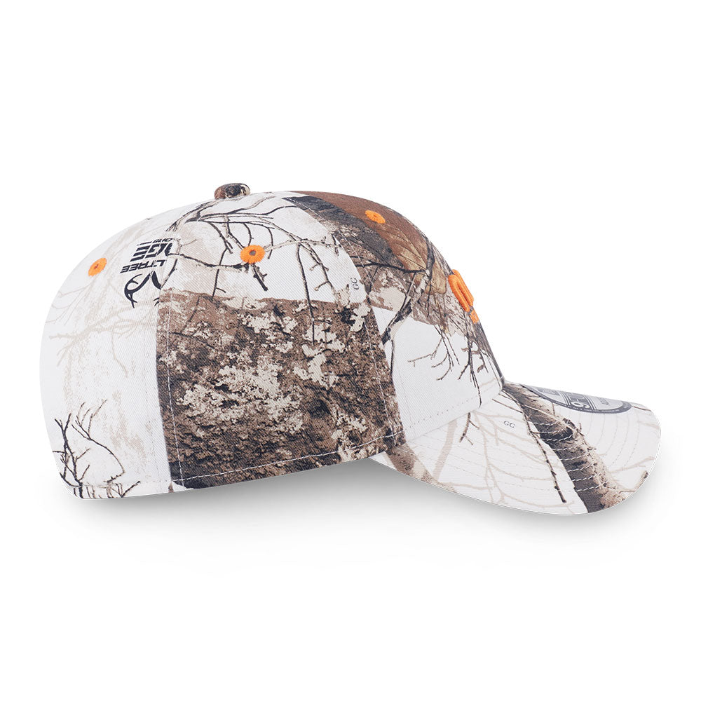 New Era Earthy Skin Real Tree Snow 9FORTY Adjustable Cap