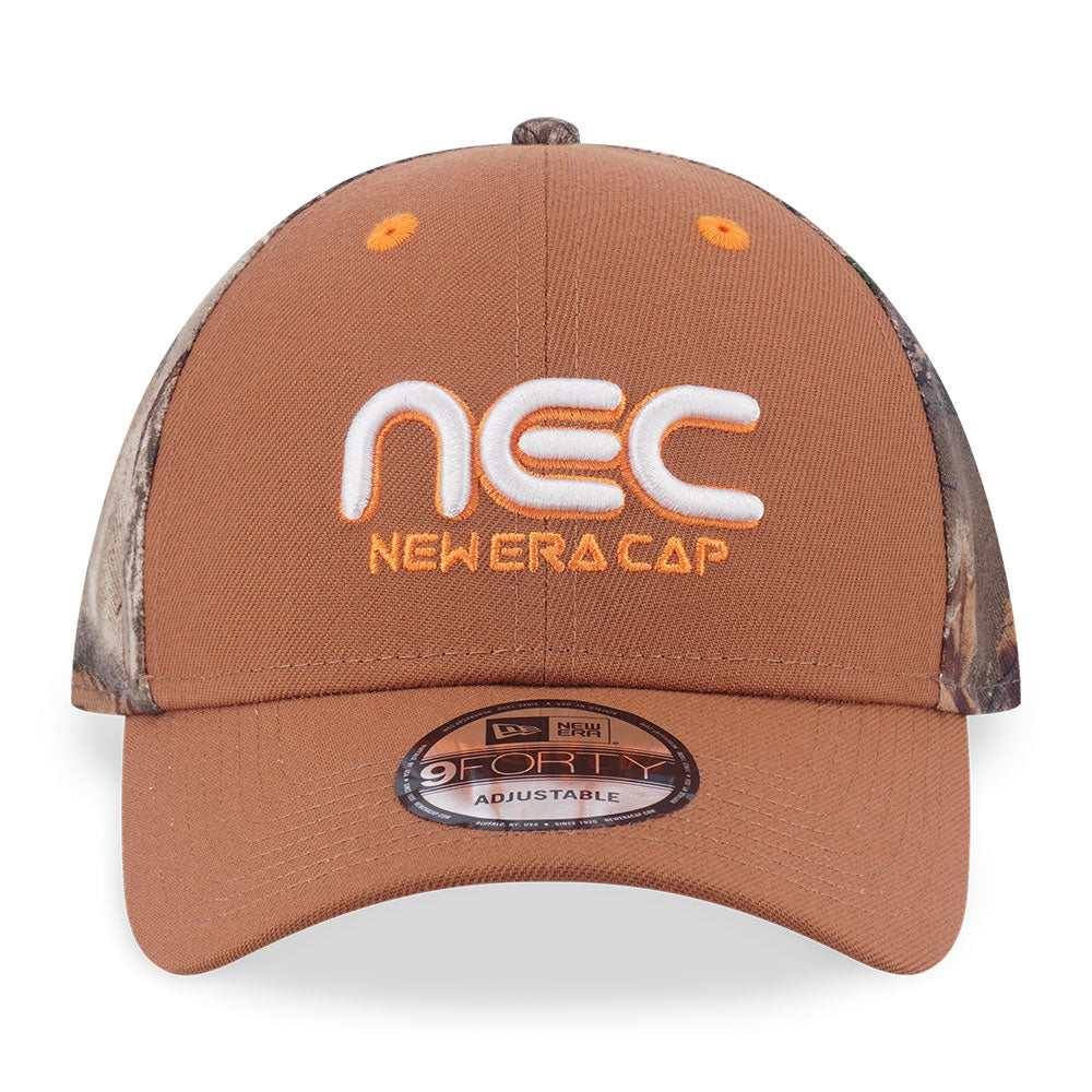New Era NEC Earthy Skin Light Bronze Real Tree Edge 9FORTY Adjustable Cap
