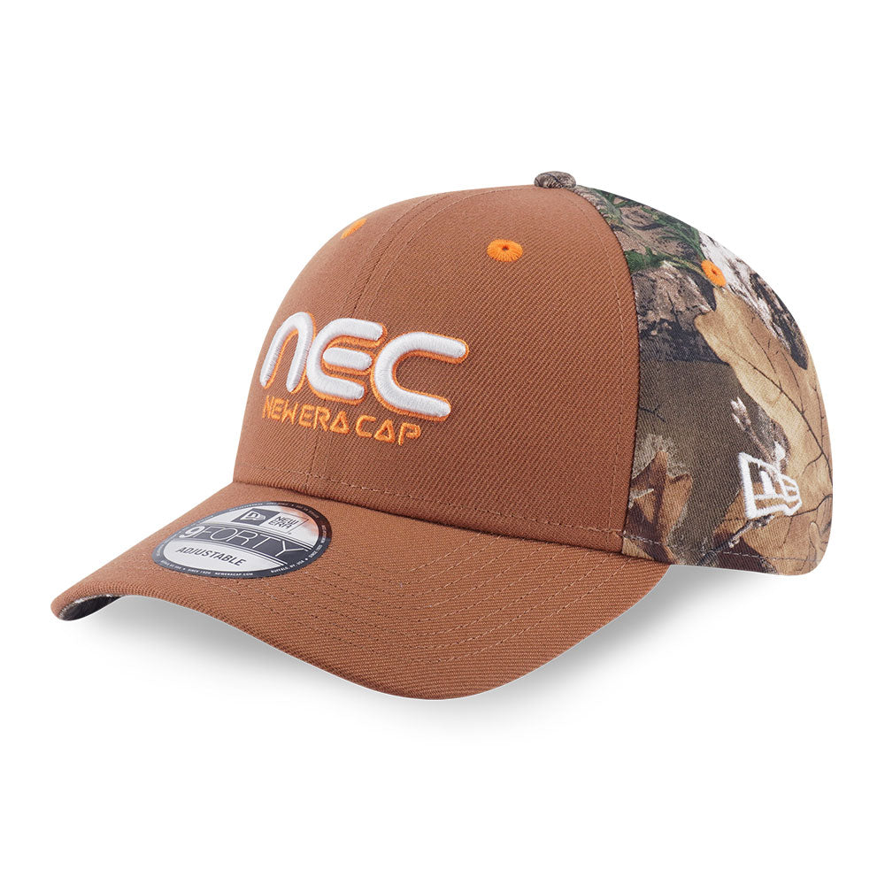 New Era NEC Earthy Skin Light Bronze Real Tree Edge 9FORTY Adjustable Cap