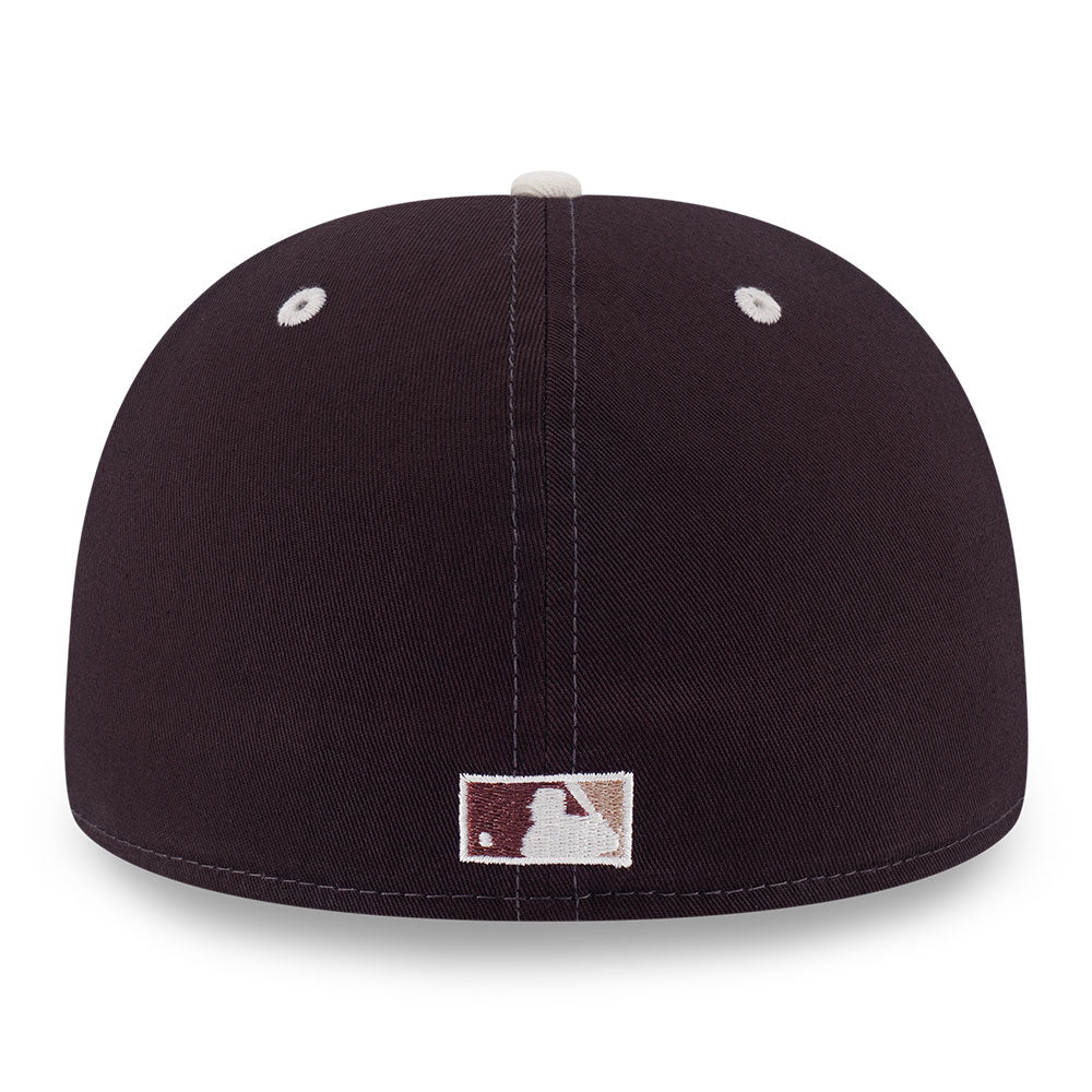 New Era Seattle Mariner 5950 Pack Iced Latte Chocolate Brown 59FIFTY Fitted Cap