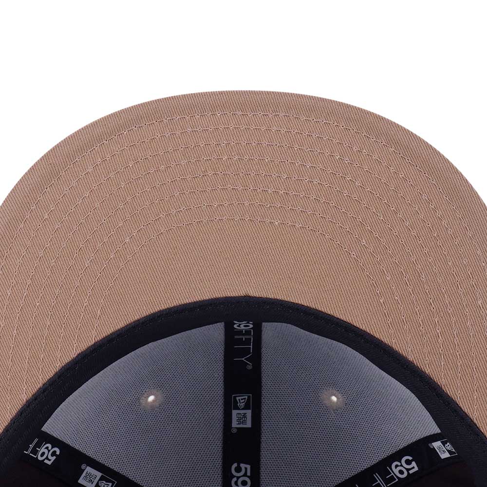 New Era Seattle Mariner 5950 Pack Iced Latte Chocolate Brown 59FIFTY Fitted Cap