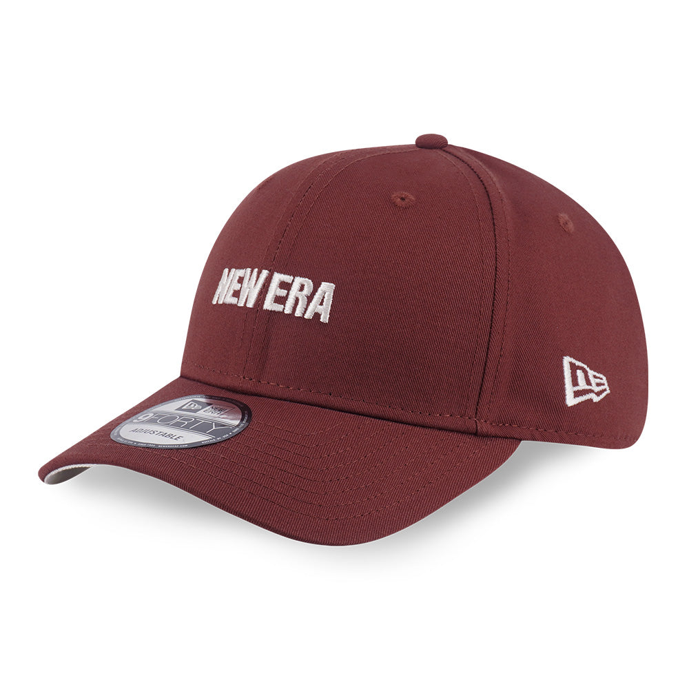 New Era Mountain Logo FW25 Deep Auburn 9FORTY Adjustable Cap