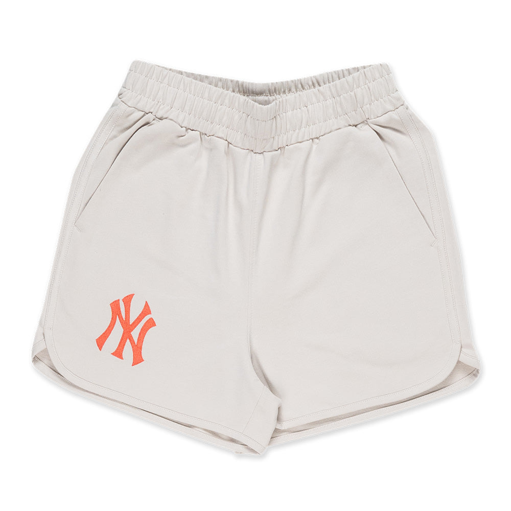 New Era New York Yankees Color Era FW25 Stone Women Knit Shorts