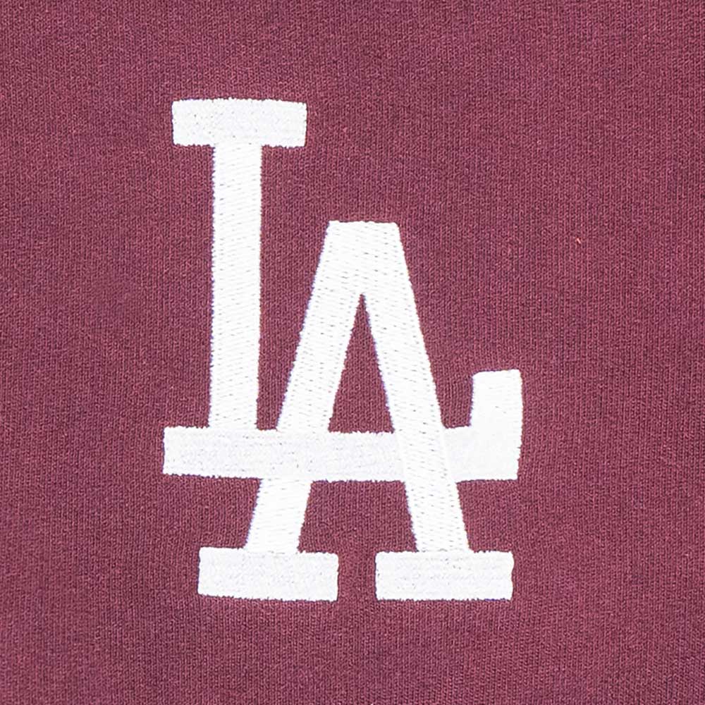 New Era Los Angeles Dodgers Color Era FW25 Maroon Women Knit Shorts