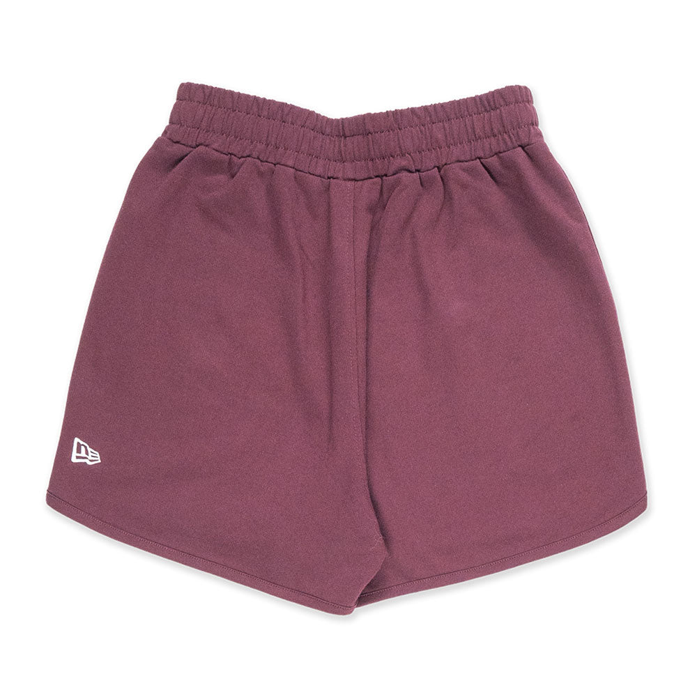 New Era Los Angeles Dodgers Color Era FW25 Maroon Women Knit Shorts