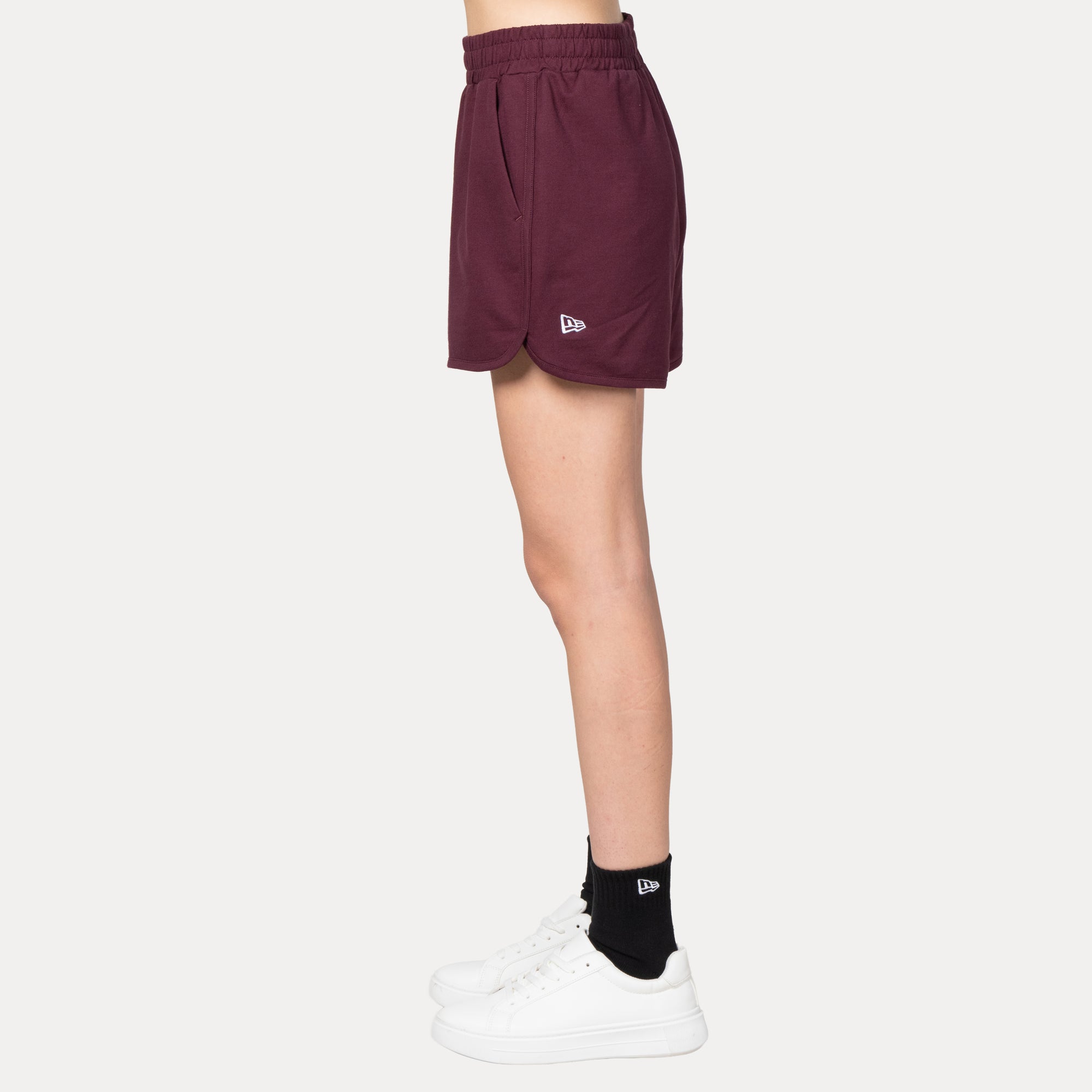 New Era Los Angeles Dodgers Color Era FW25 Maroon Women Knit Shorts