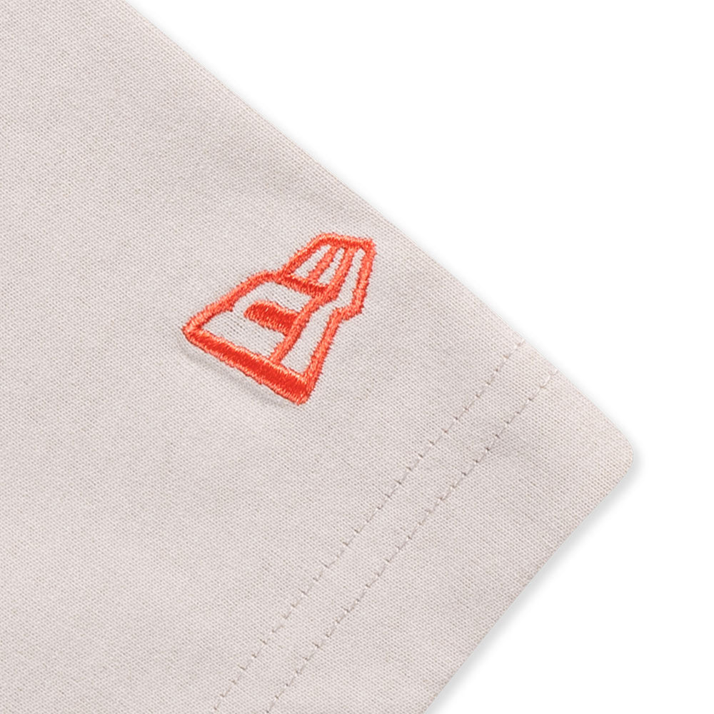 New Era New York Yankees Color Era FW25 Stone Women Crop Top Short Sleeve T-Shirt