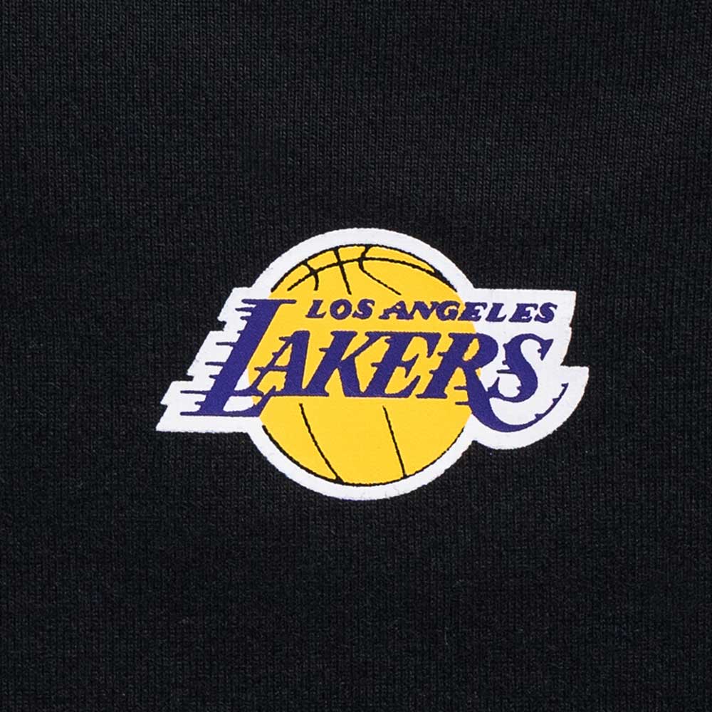 New Era Los Angeles Lakers Mix League Script Black COOLERA Short Sleeve T-Shirt