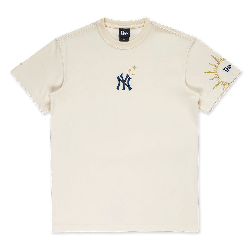 New Era New York Yankees Cosmic Craft Chrome White COOLERA Short Sleeve T-Shirt
