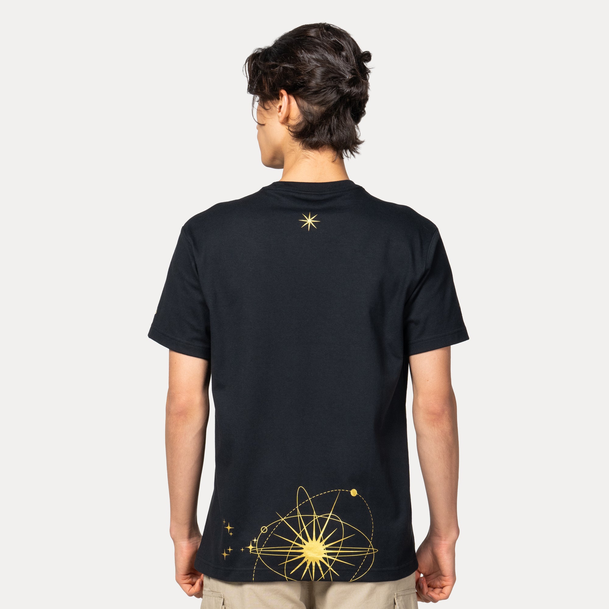 New Era Cosmic Craft Black COOLERA Short Sleeve T-Shirt