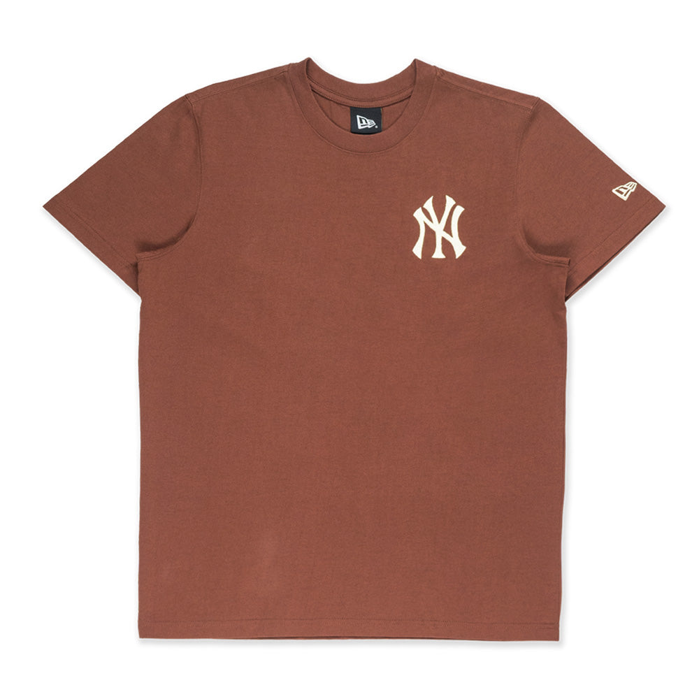 New Era New York Yankees Color Era FW25 Deep Auburn Short Sleeve T-Shirt