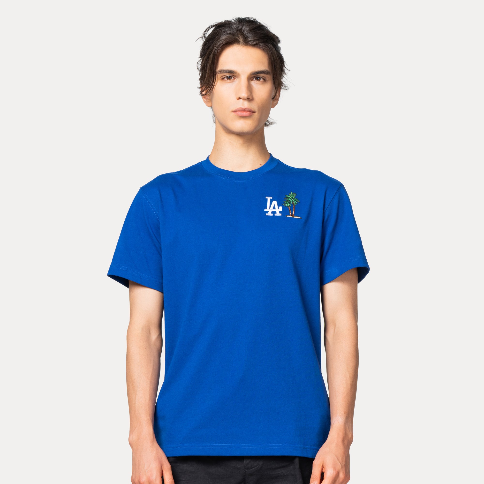 New Era Los Angeles Dodgers 5950 Pack City Light Royal COOLERA Short Sleeve T-Shirt