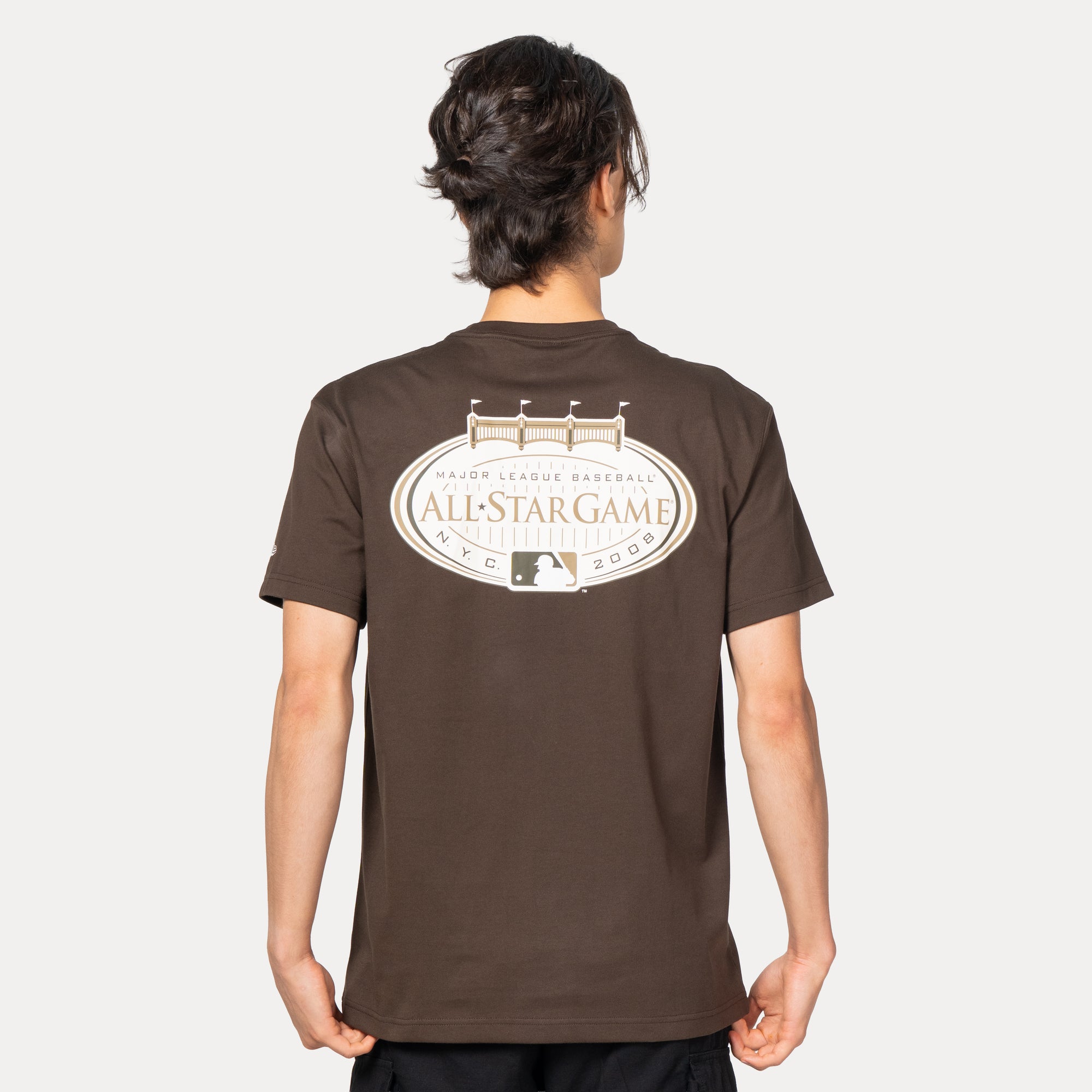 New Era New York Yankees 5950 Pack Iced Latte Chocolate Brown COOLERA Short Sleeve T-Shirt