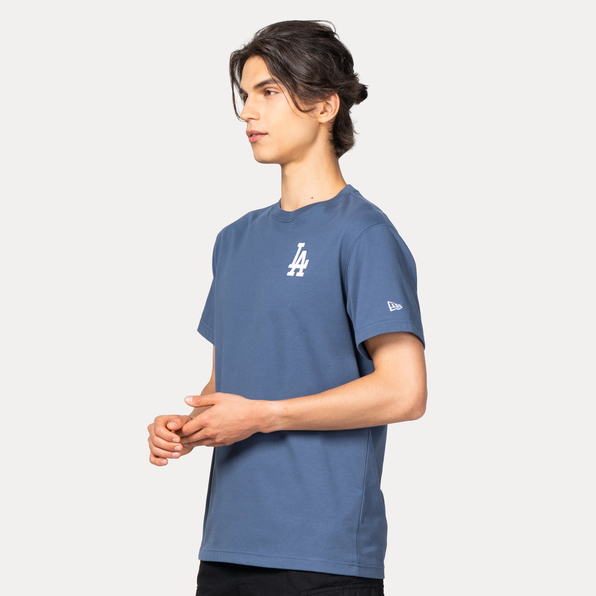 New Era Los Angeles Dodgers 5950 Pack Catchers Muted Indigo COOLERA Short Sleeve T-Shirt