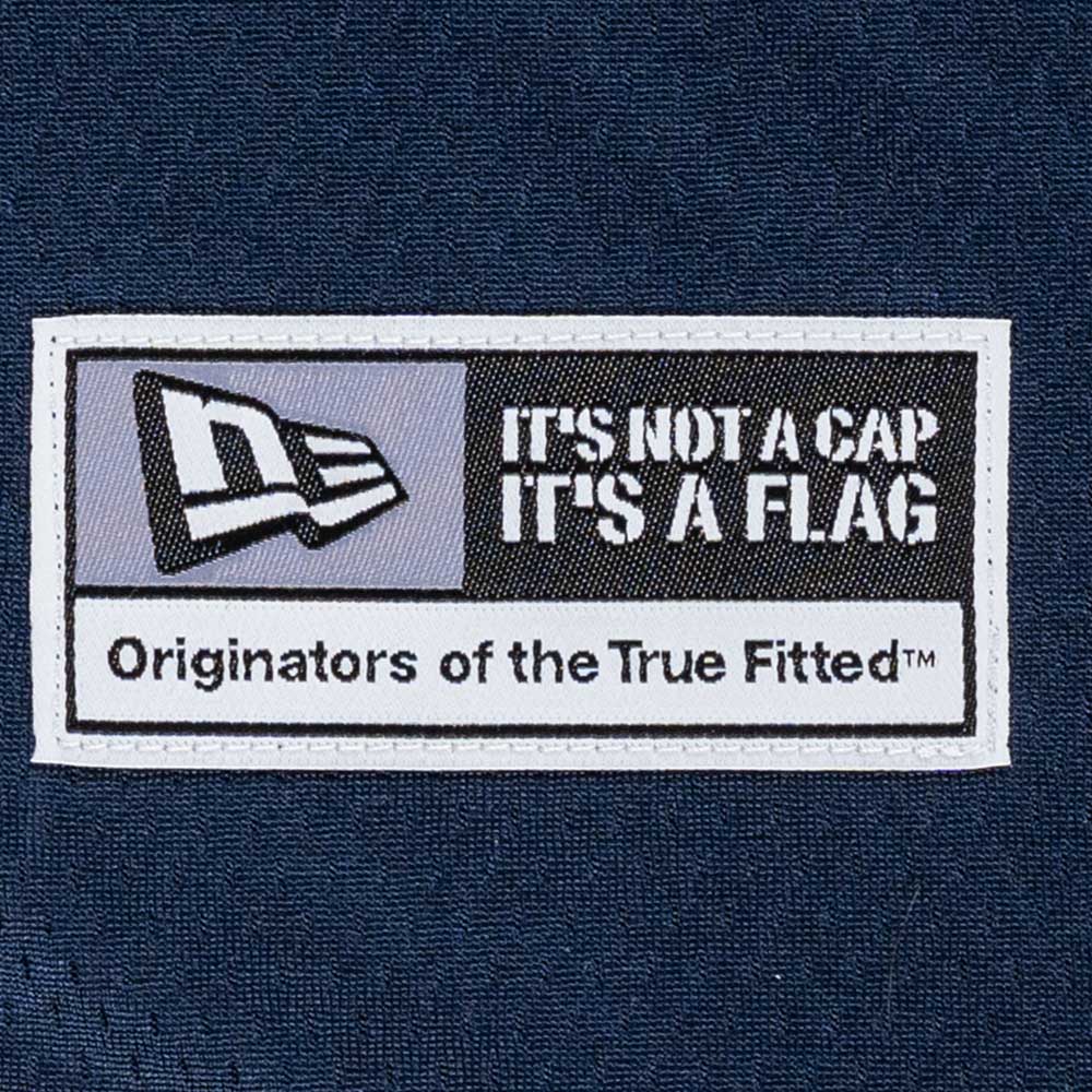 New Era Street Swing Oceanside Blue Oversized Short Sleeve V Neck T-Shirt