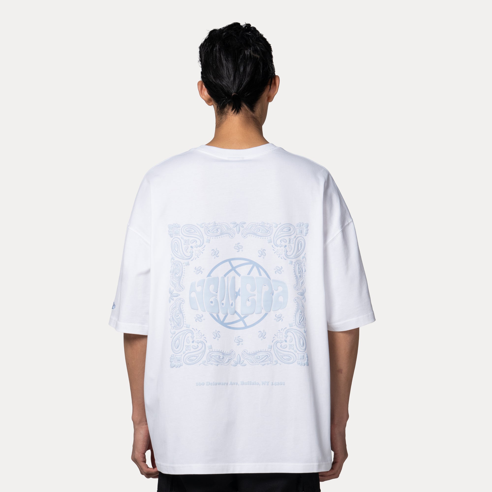 New Era Street Swing White Oversized Short Sleeve T-Shirt