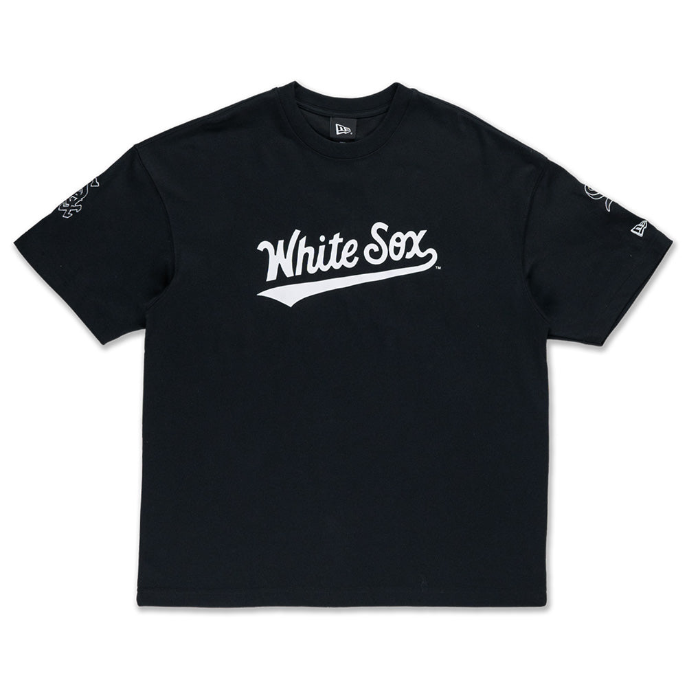 New Era Chicago White Sox Street Culture Black COOLERA Oversized Short Sleeve T-Shirt